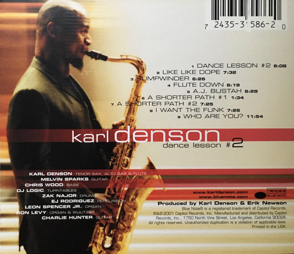 Karl Denson – Dance Lesson #2 Music CD