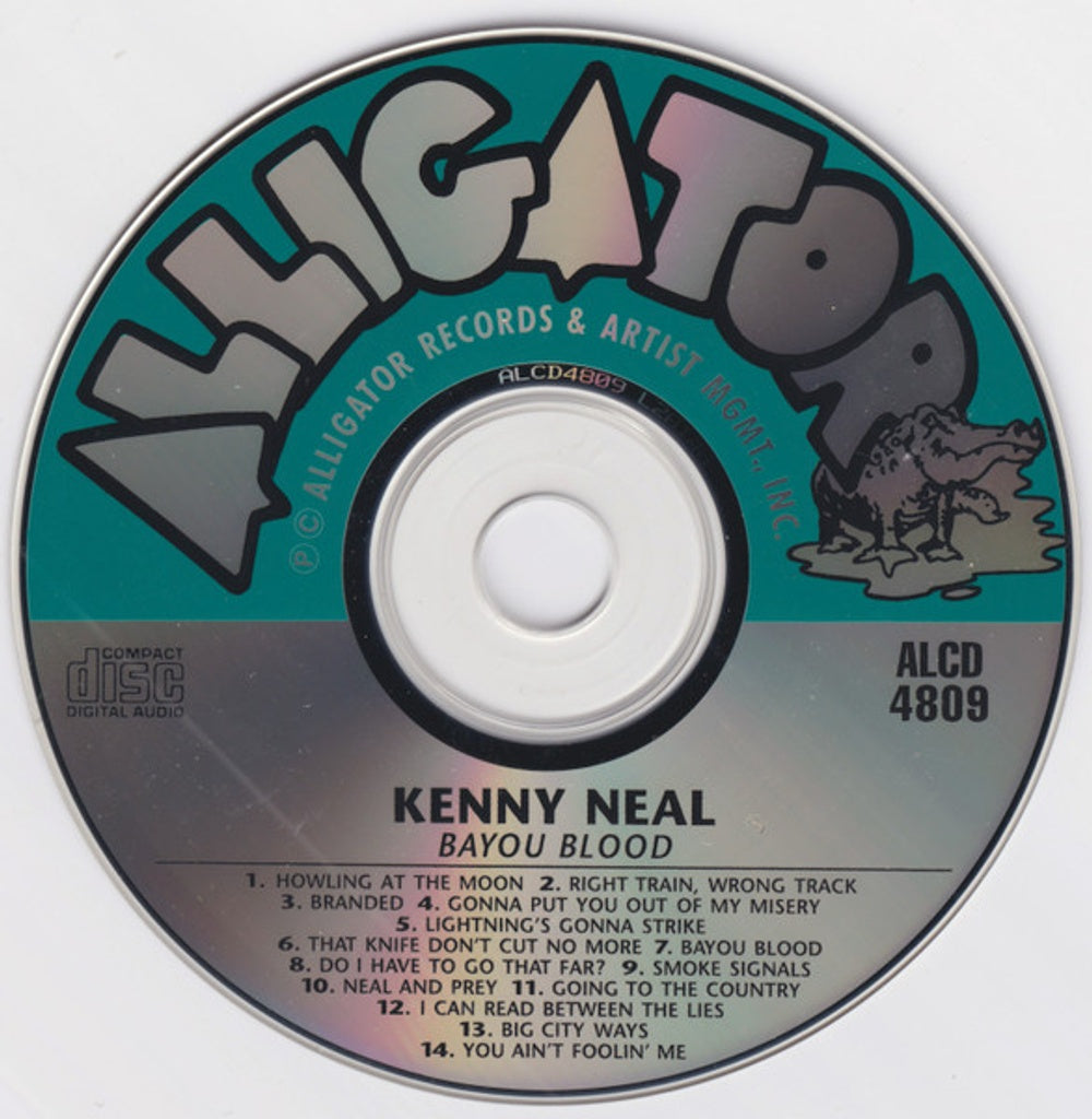Kenny Neal – Bayou Blood Music CD