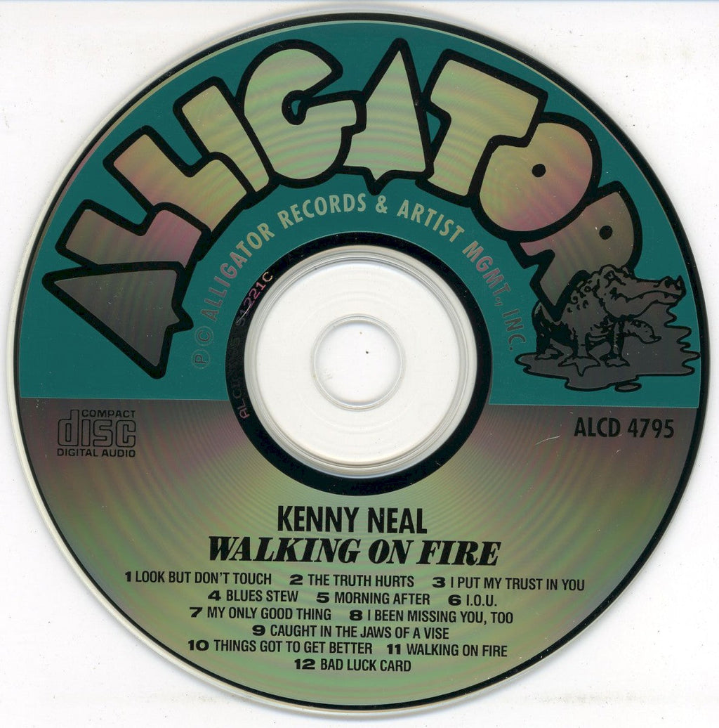 Kenny Neal – Walking on Fire Music CD
