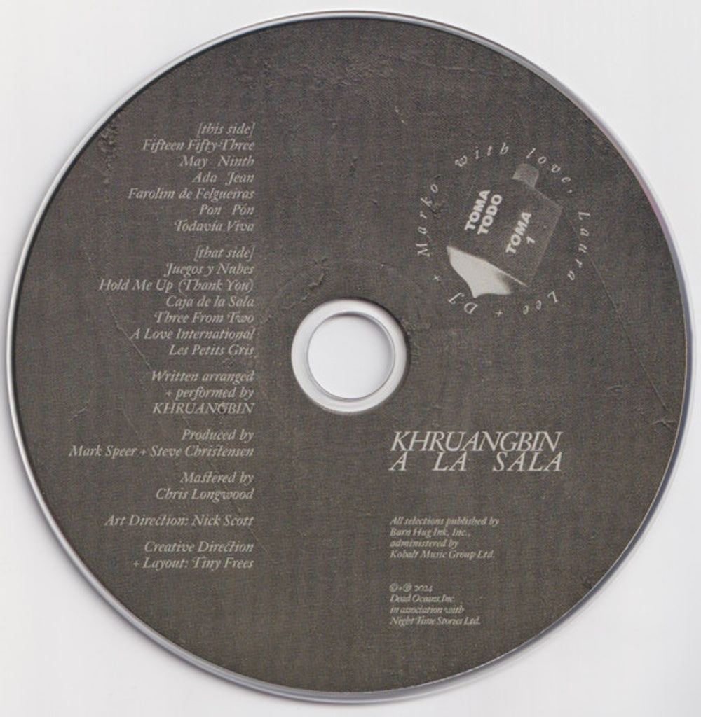 Khruangbin – A LA SALA Music CD