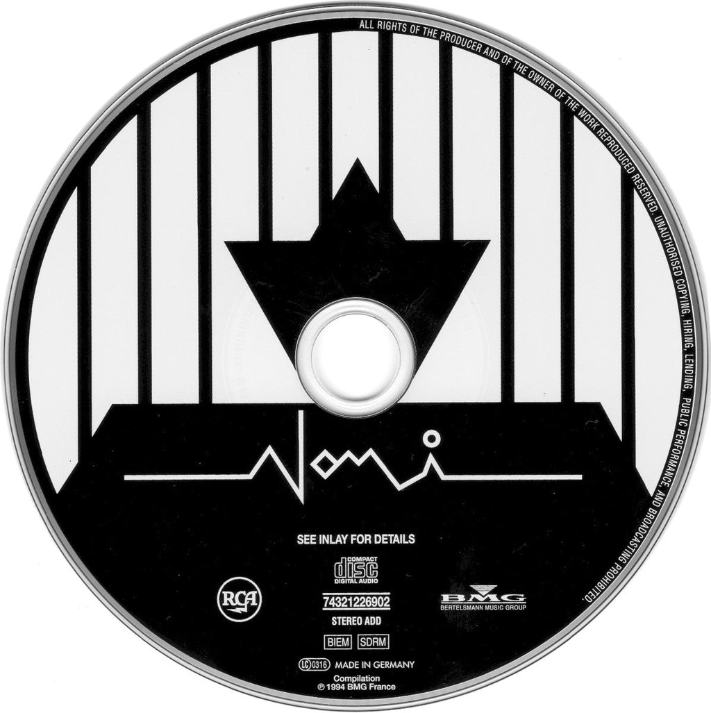 Klaus Nomi – Klaus Nomi Music CD