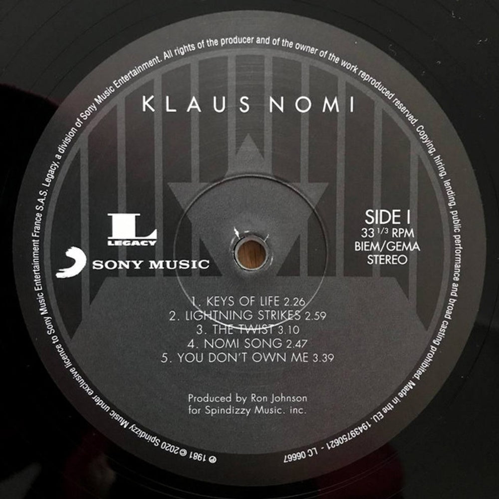 Klaus Nomi – Nomi (4-LP Vinyl Box Set) Vinyl Record