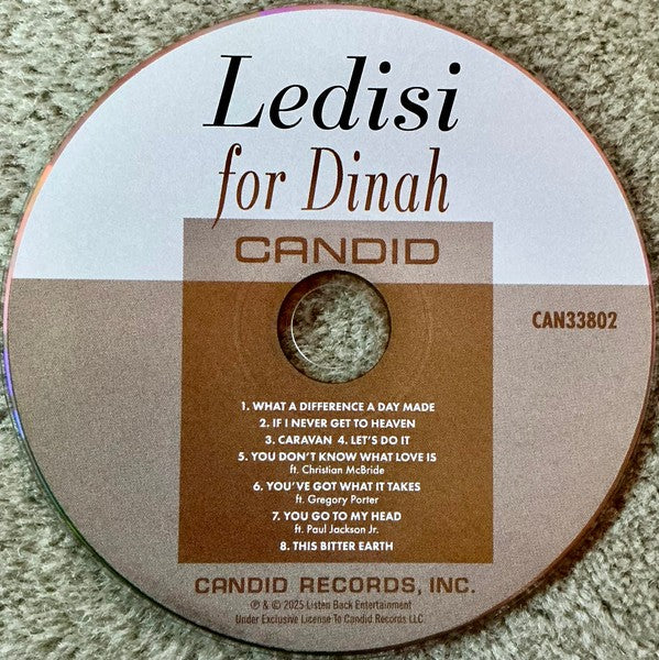Ledisi – For Dinah Music CD