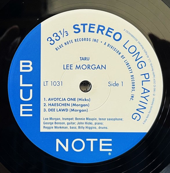 Lee Morgan – Taru (LP Vinyl) Vinyl Record