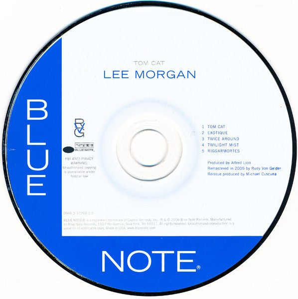 Lee Morgan – Tom Cat Music CD