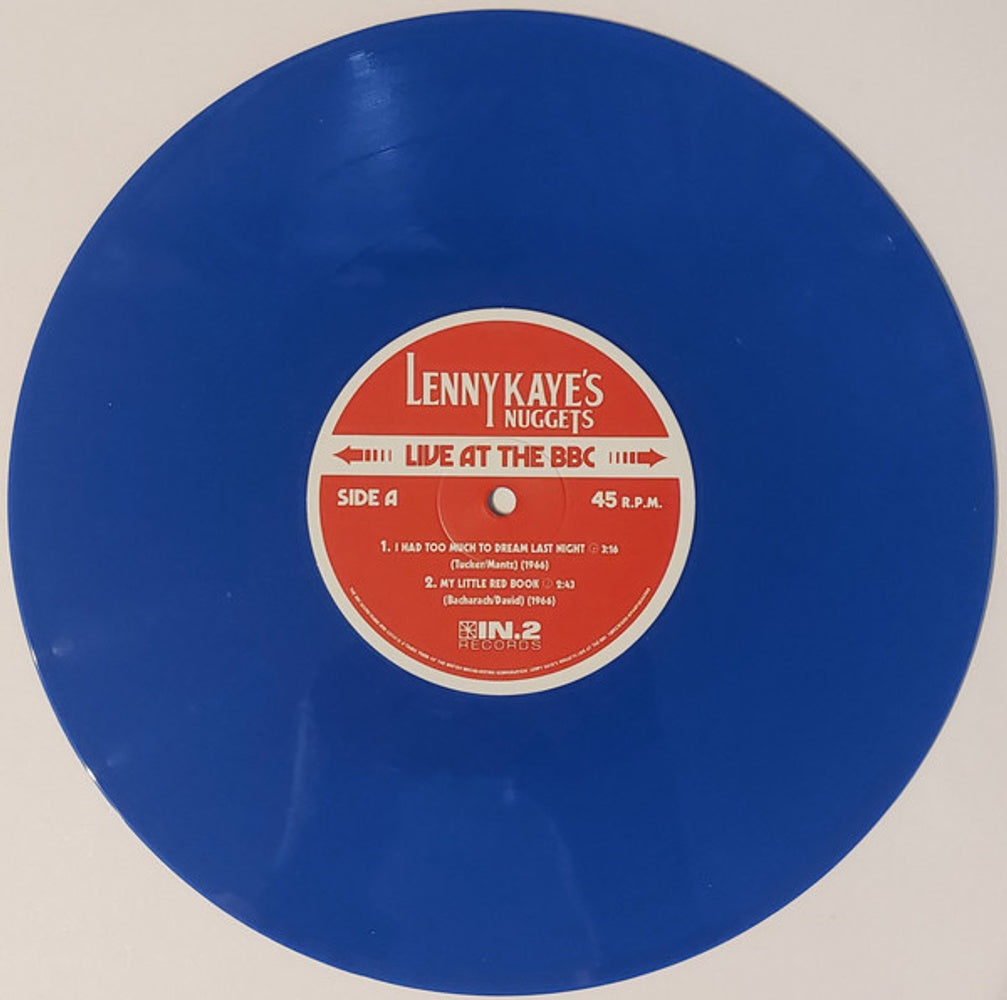 Lenny Kaye – Lenny Kaye's Nuggets Live At The BBC (LP Vinyl) Vinyl Record
