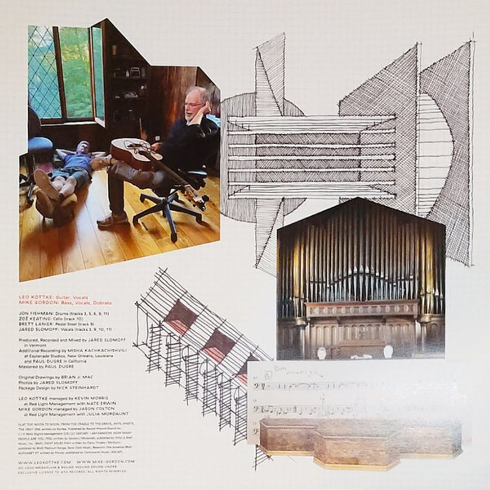 Leo Kottke & Mike Gordon – Noon (LP Vinyl) Vinyl Record