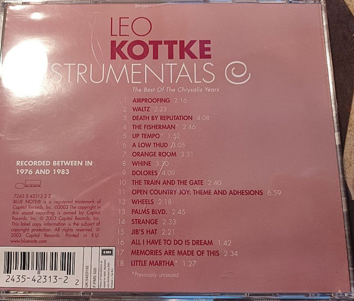 Leo Kottke – The Best Of The Chrysalis Years Music CD
