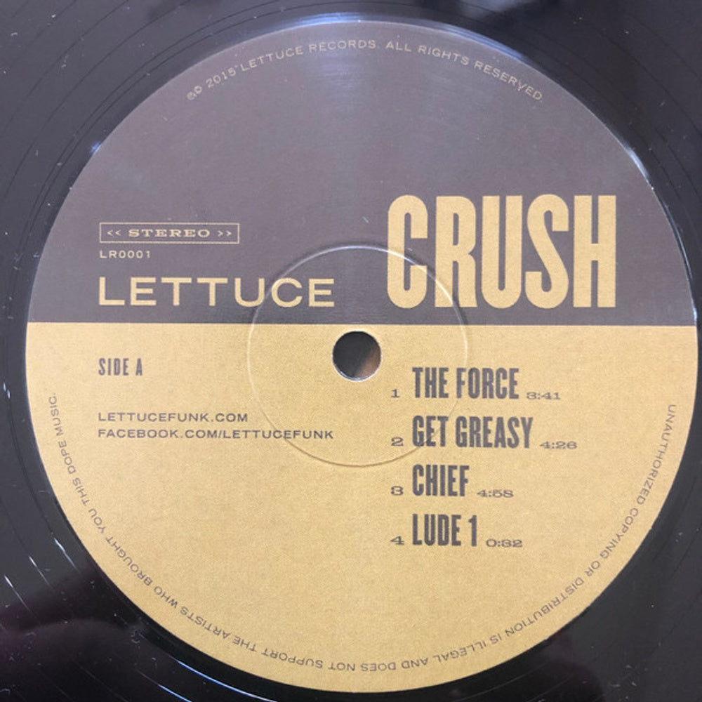 Lettuce – Crush (2-LP Vinyl) Vinyl Record