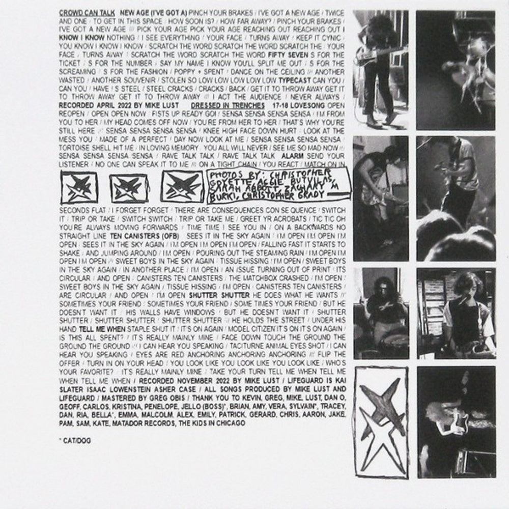 Lifeguard – Crowd Can Talk / Dressed In Trenches Music CD