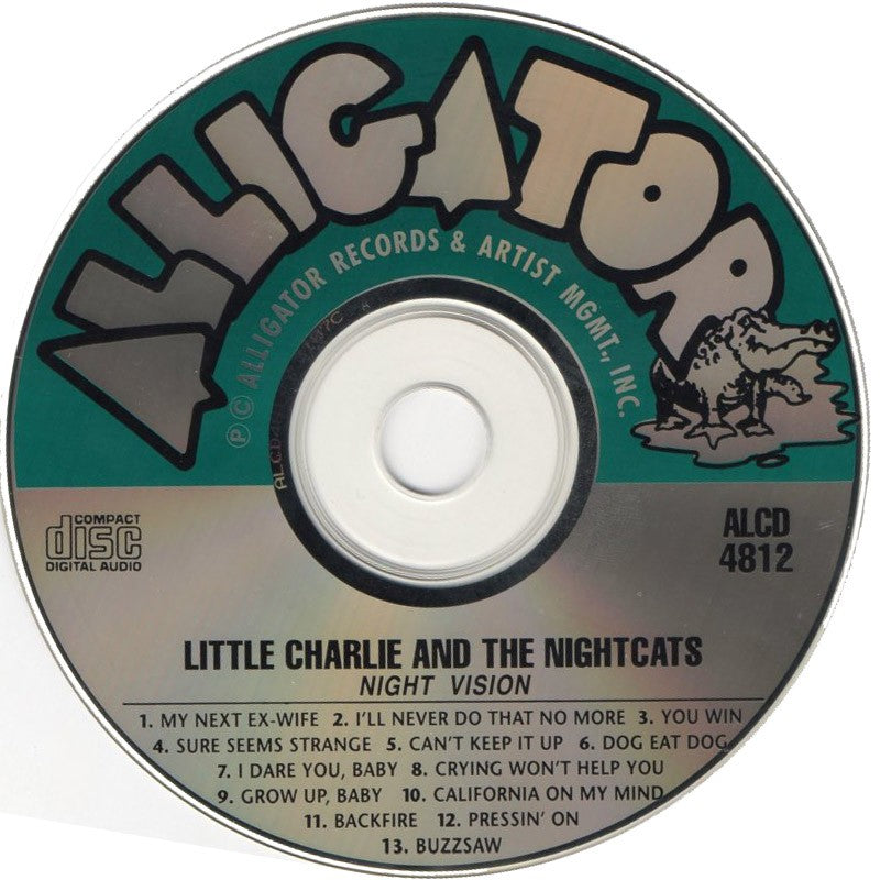 Little Charlie & Nightcats – Night Vision Music CD