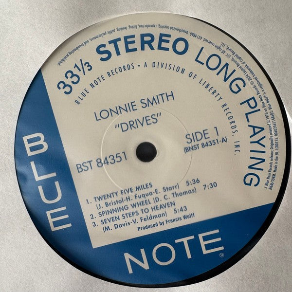 Lonnie Smith – Drives (LP Vinyl) Vinyl Record