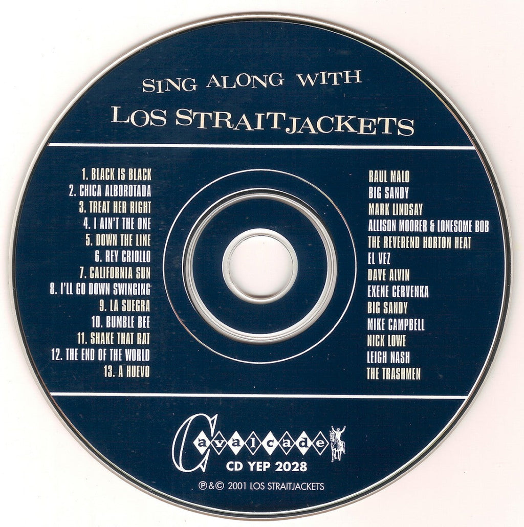 Los Straitjackets – Sing Along With Los Straitjackets Music CD