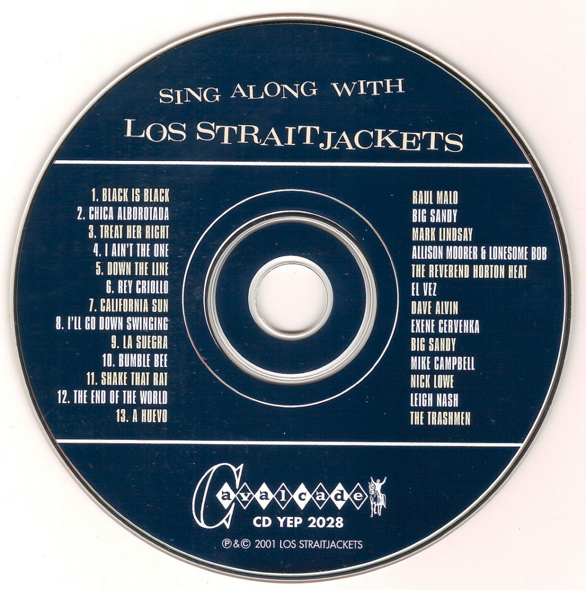 Los Straitjackets – Sing Along With Los Straitjackets Music CD