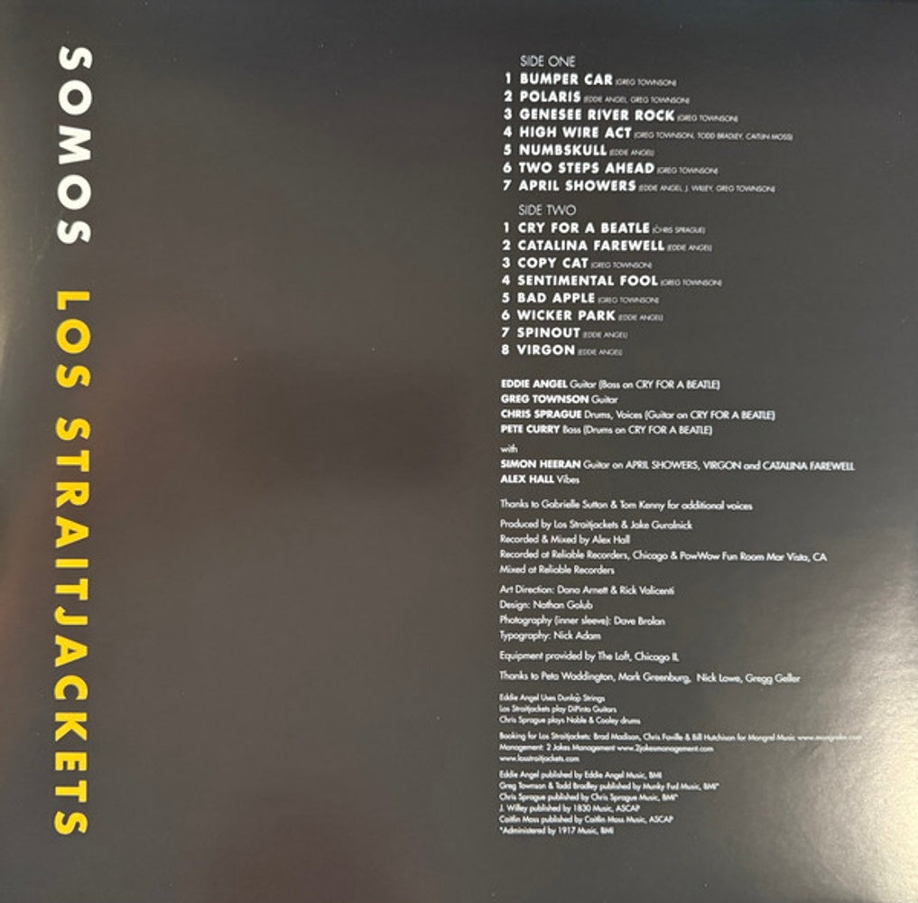 Los Straitjackets – Somos Los Straitjackets (LP Yellow Vinyl) Vinyl Record