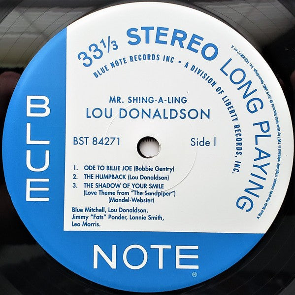 Lou Donaldson – Mr Shing-A-Ling (LP Vinyl) Vinyl Record