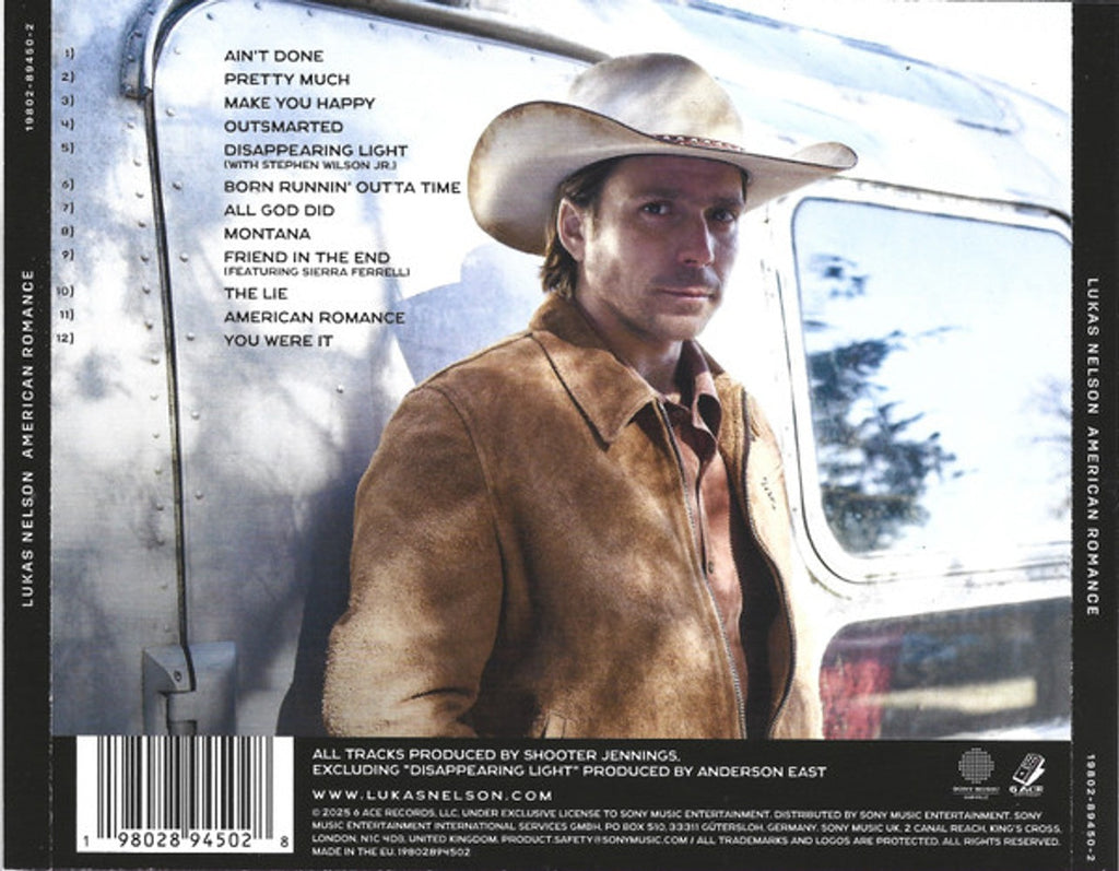 Lukas Nelson – American Romance Music CD