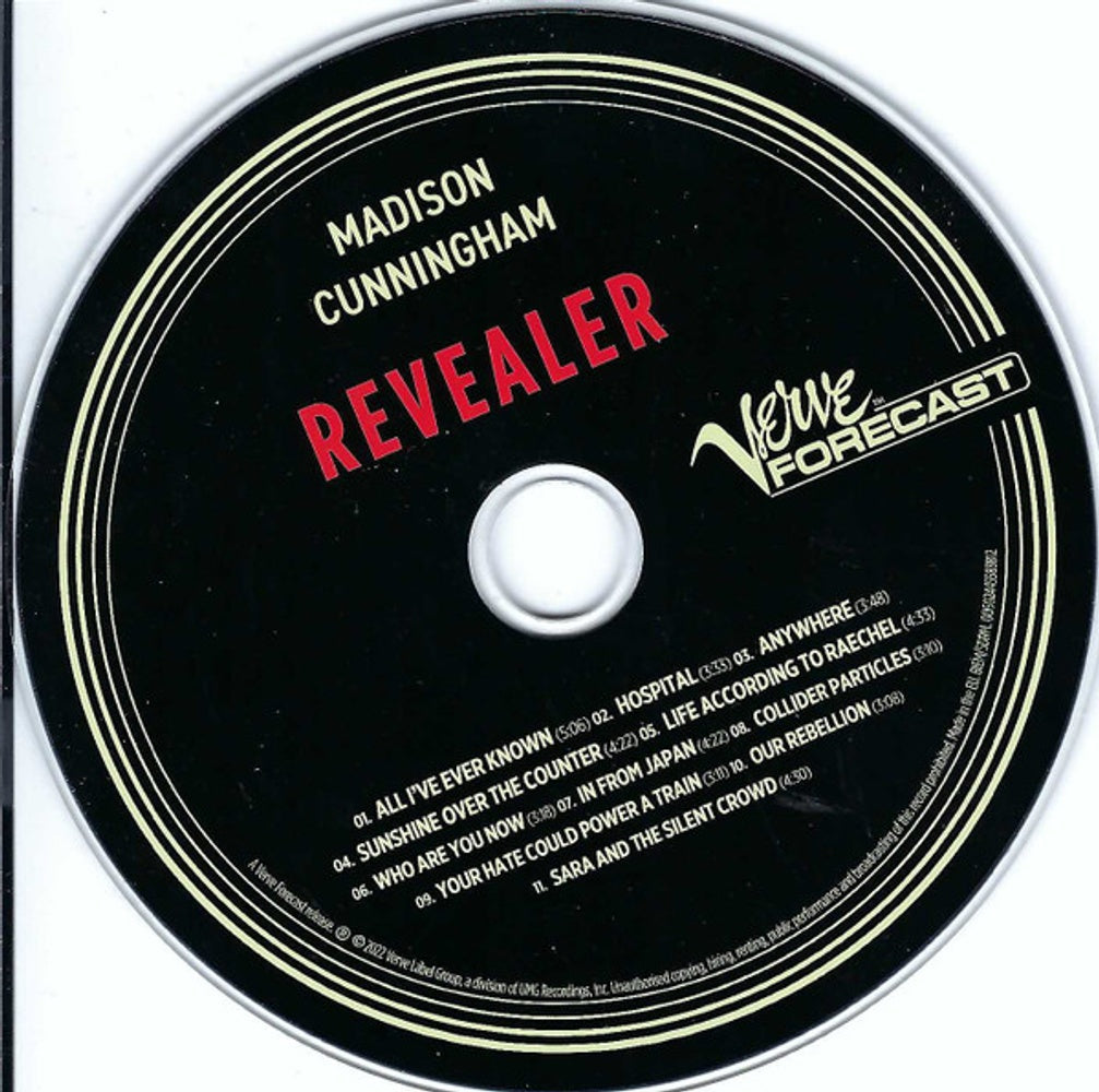 Madison Cunningham – Revealer Music CD