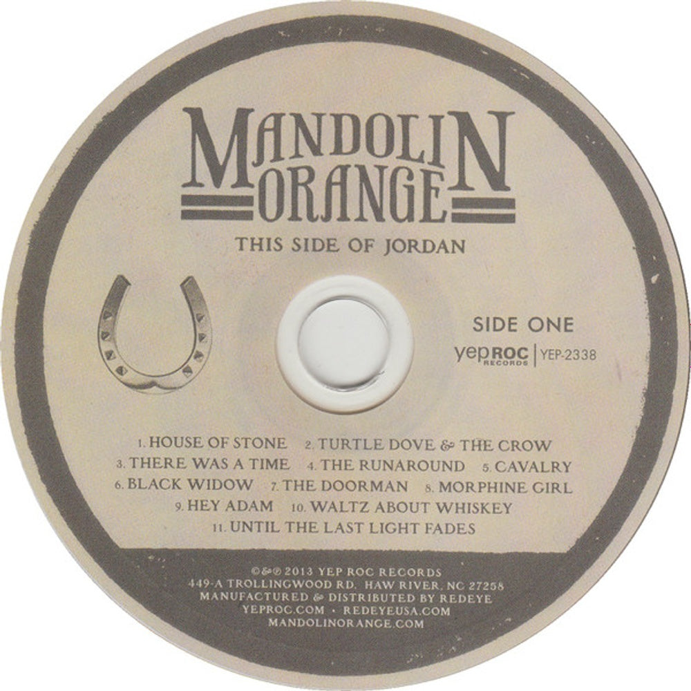 Mandolin Orange – This Side of Jordan Music CD