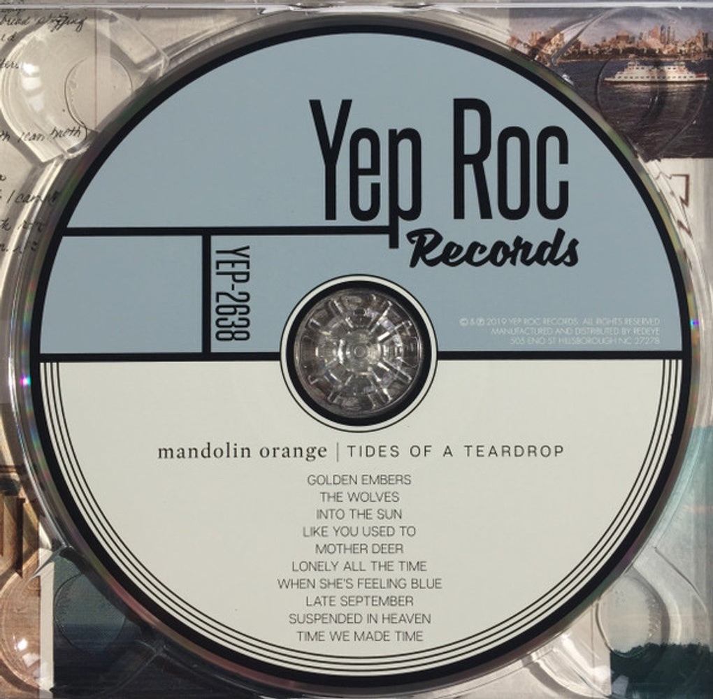 Mandolin Orange – Tides Of A Teardrop Music CD