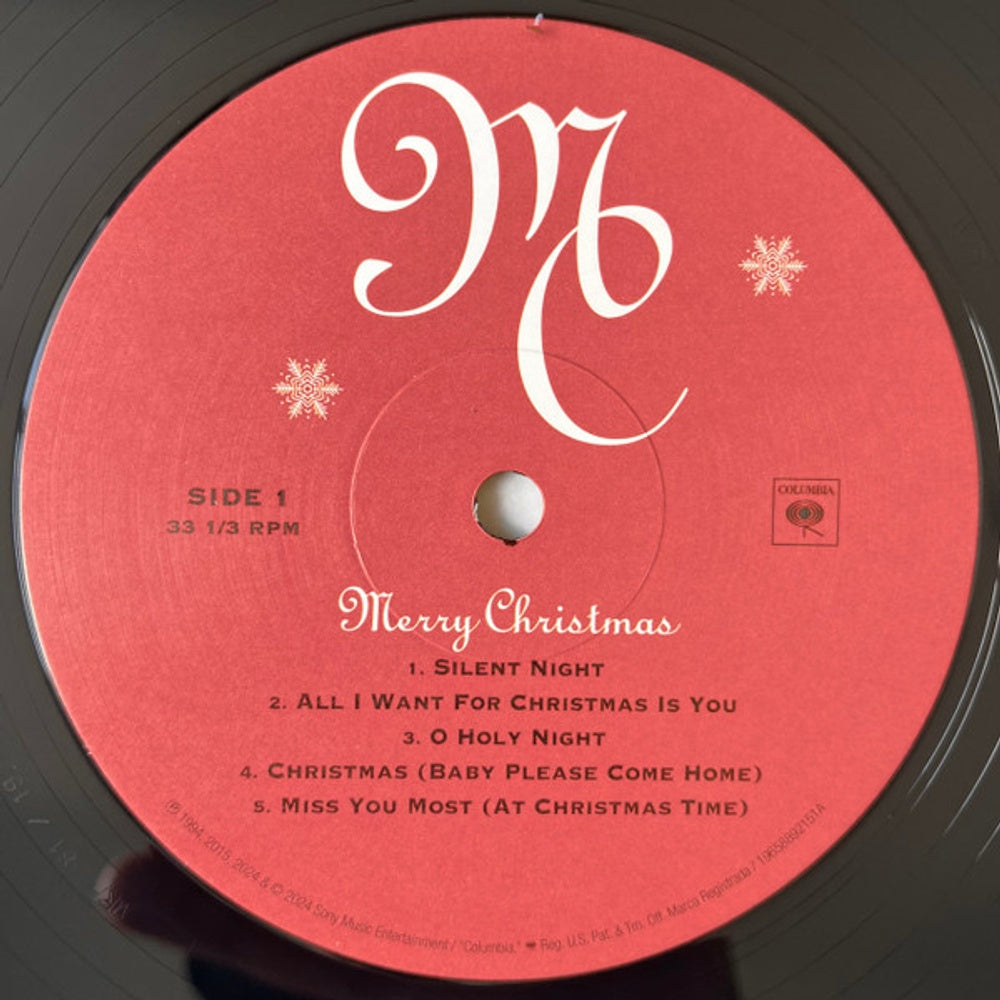 Mariah Carey – Merry Christmas (2-LP Vinyl) Vinyl Record