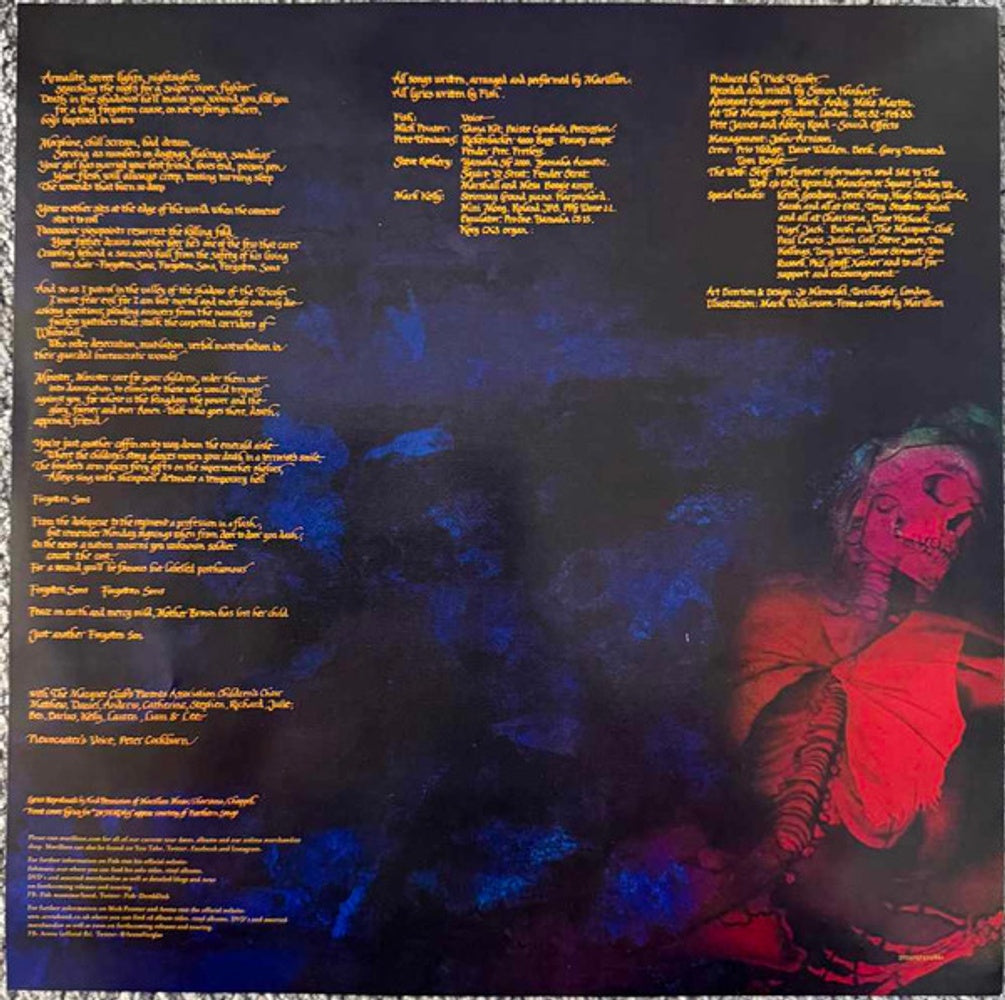 Marillion – Script For A Jester's Tear (Picture Disc LP Vinyl) Vinyl Record