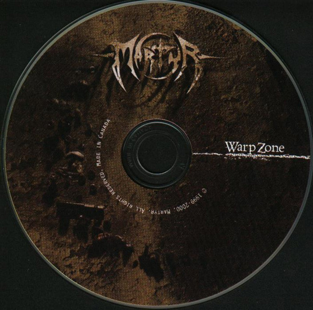 Martyr – Warp Zone Music CD