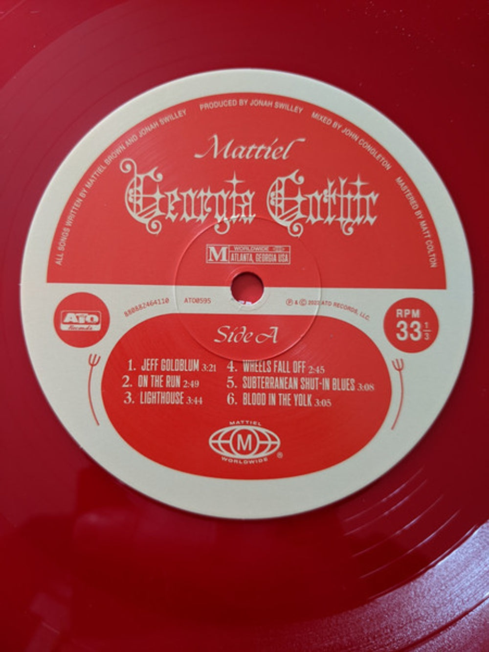 Mattiel – Georgia Gothic (Red Opaque LP Vinyl) Vinyl Record