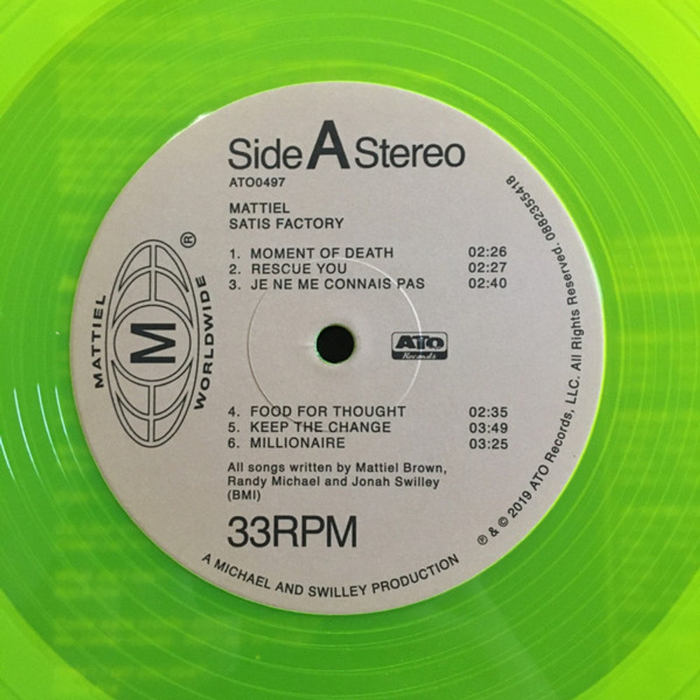 Mattiel – Satis Factory (Green LP Vinyl) Vinyl Record