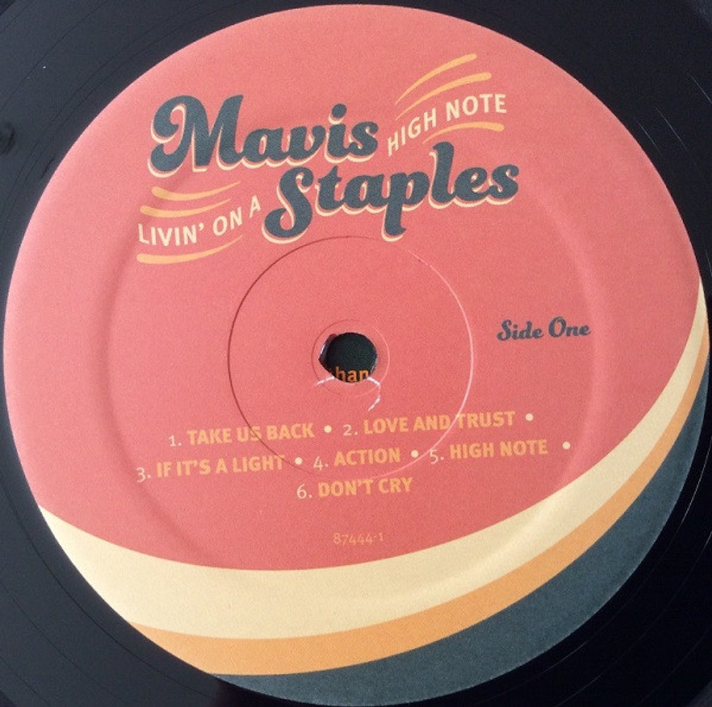 Mavis Staples – Livin' On A High Note (LP Vinyl) Vinyl Record