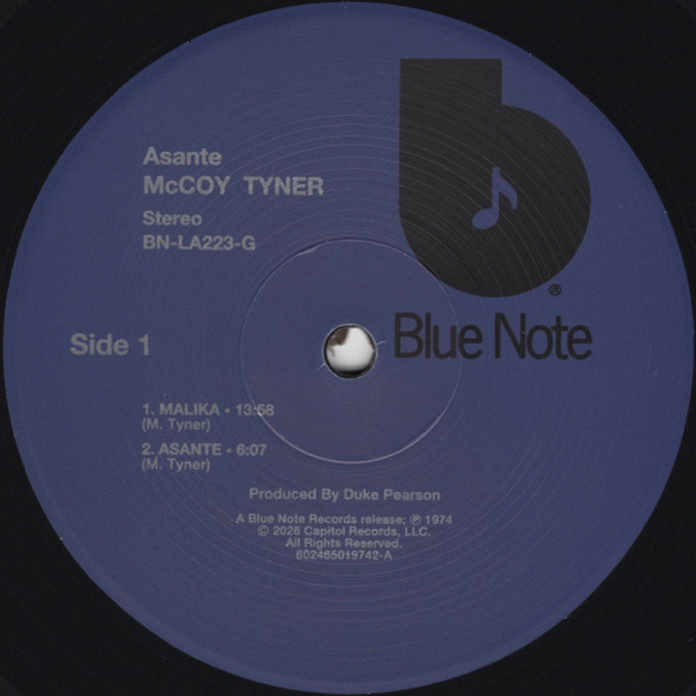 McCoy Tyner – Asante (LP Vinyl) Vinyl Record