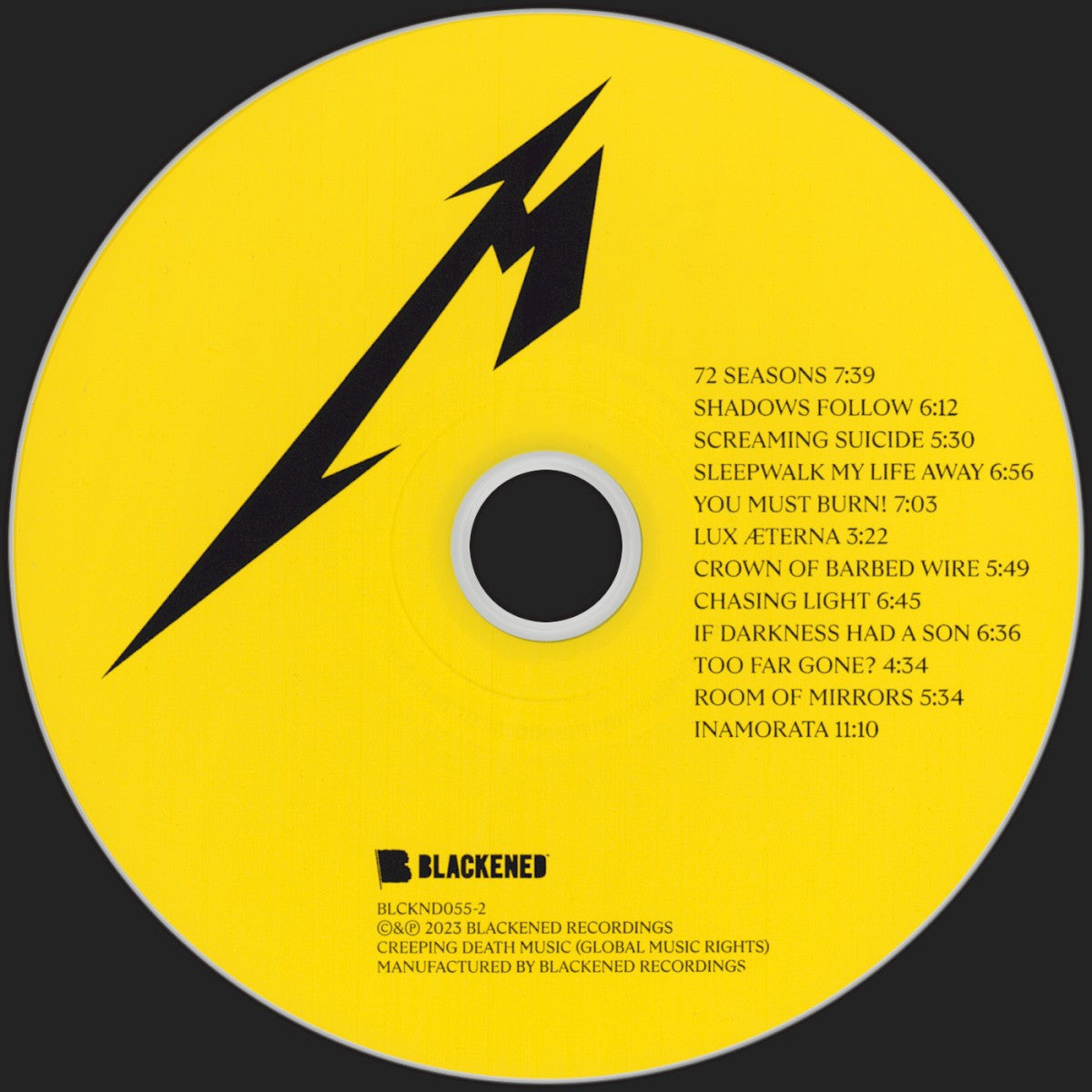 Metallica – 72 Seasons Music CD