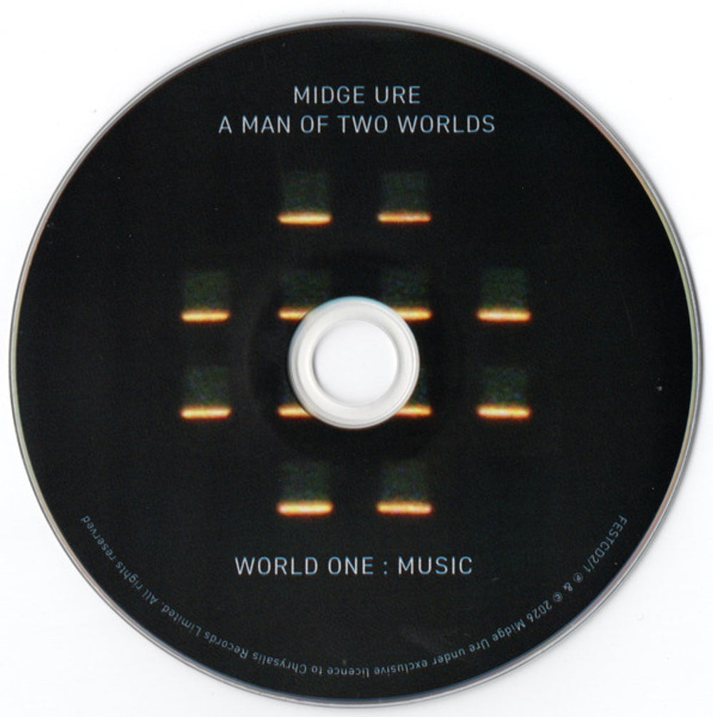 Midge Ure – A Man Of Two Worlds (2-CD) Music CD