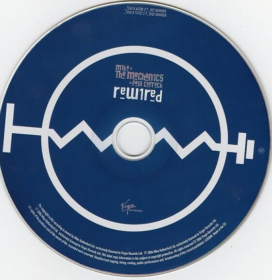 Mike + The Mechanics – Rewired Music CD