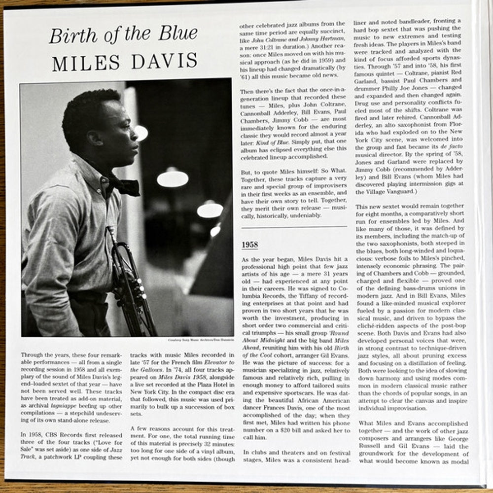Miles Davis – Birth Of The Blue (LP Vinyl) Vinyl Record