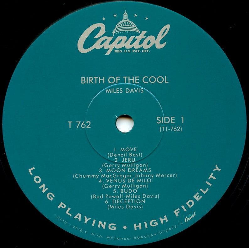 Miles Davis – Birth Of The Cool (LP Vinyl) Vinyl Record