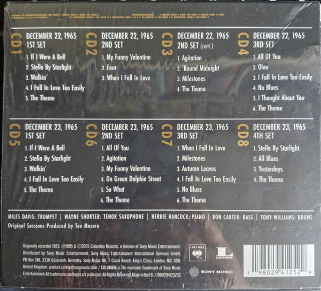 Miles Davis – Complete Plugged Nickel Live 1965 (8-CD) Music CD