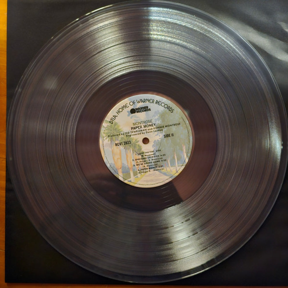 Montrose – Paper Money (Clear LP Vinyl) Vinyl Record