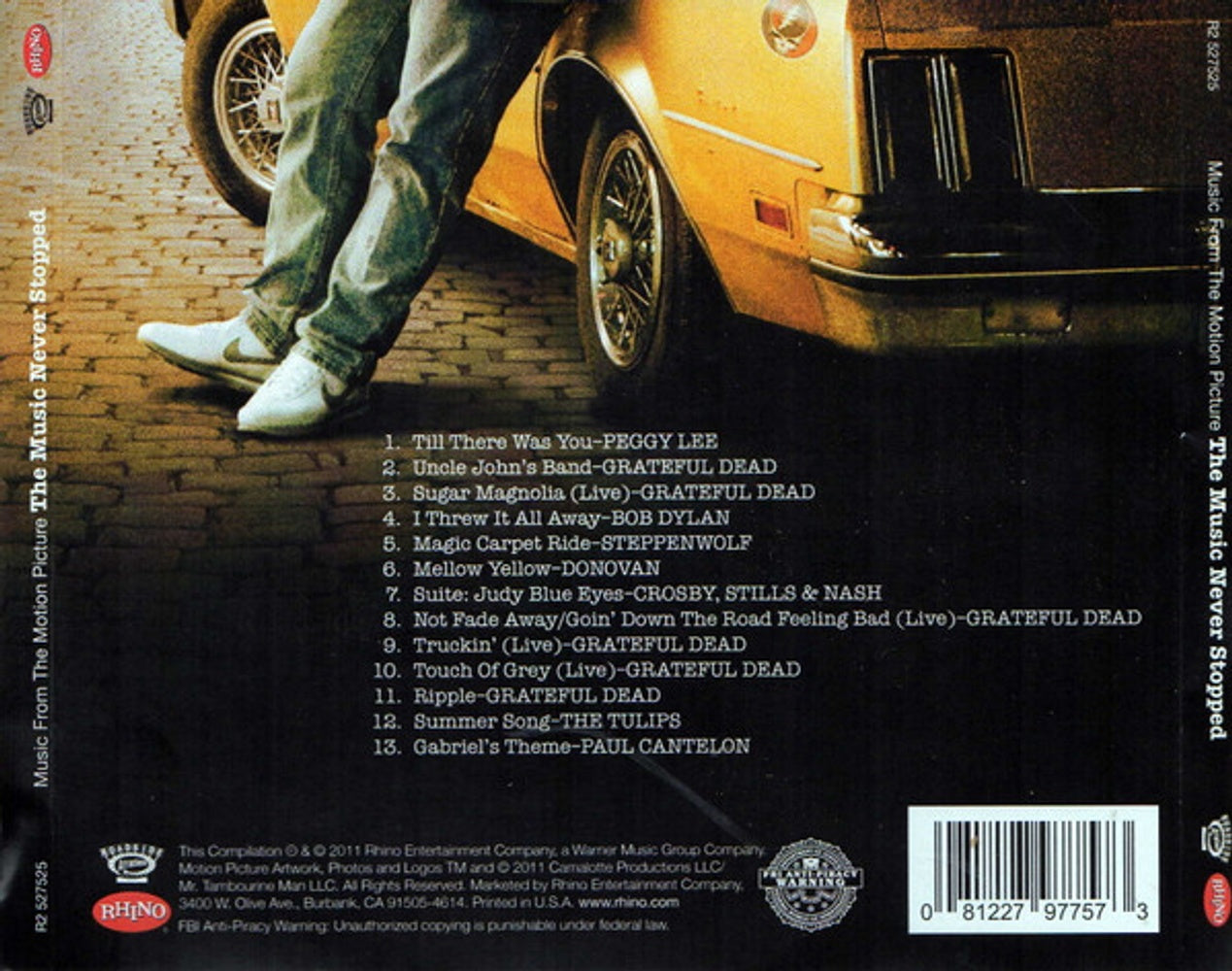 The Music Never Stopped - Music From The Motion Picture Music CD
