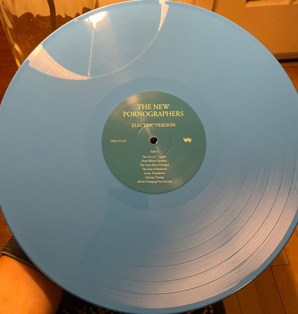 New Pornographers – Electric Version (LP Blue Vinyl) Vinyl Record