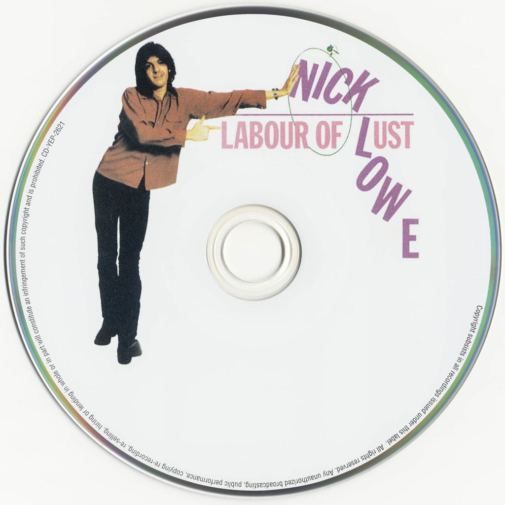 Nick Lowe – Labour of Lust Music CD