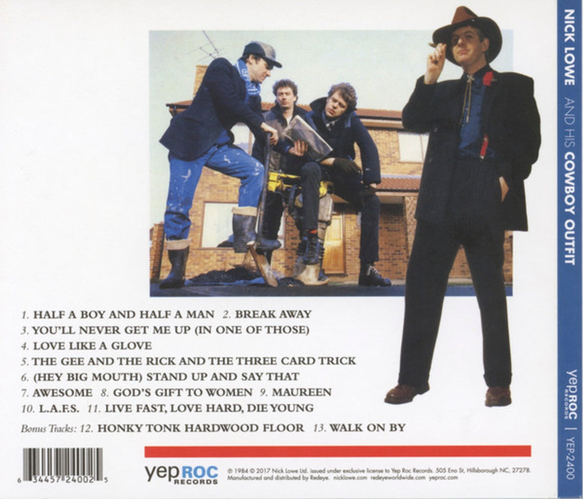Nick Lowe – Nick Lowe And His Cowboy Outfit Music CD