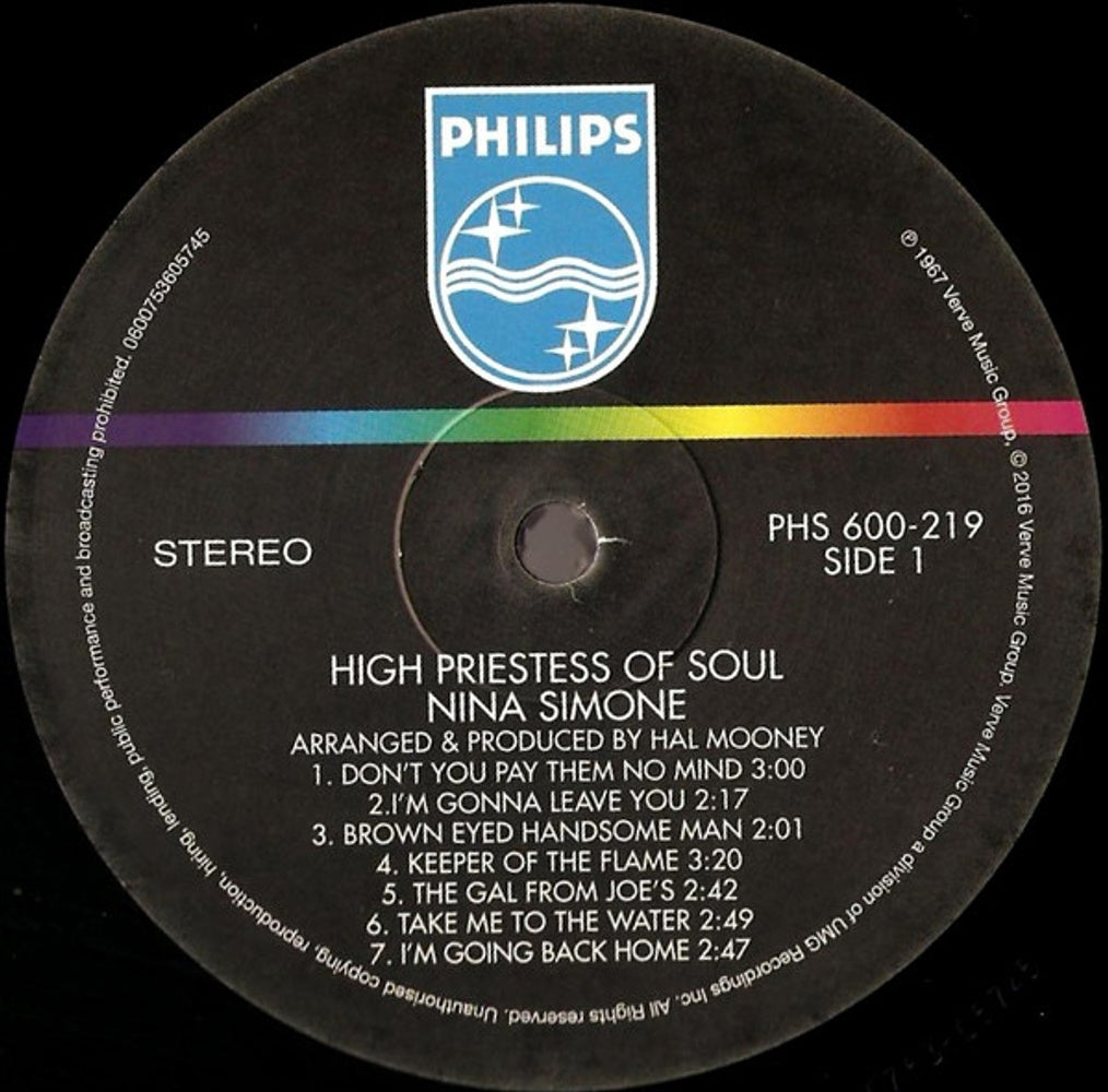 Nina Simone – High Priestess Of Soul (LP Vinyl) Vinyl Record
