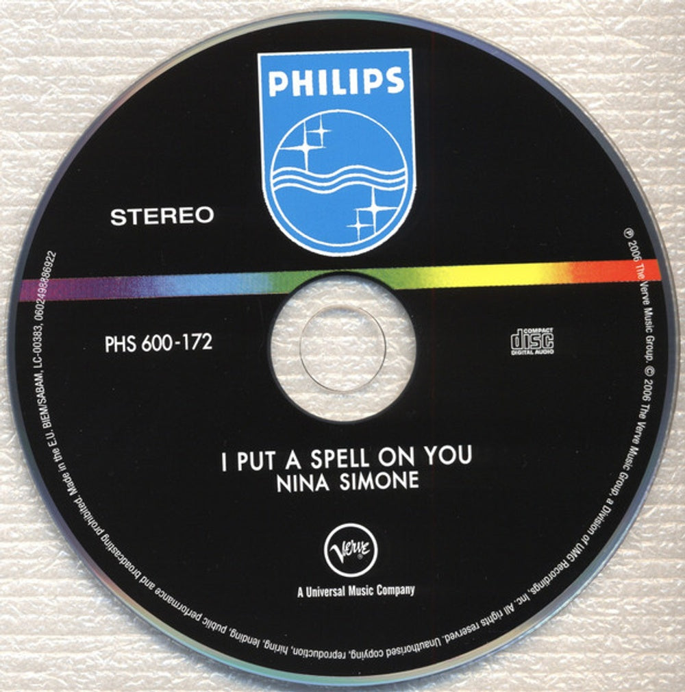 Nina Simone – I Put a Spell on You Music CD