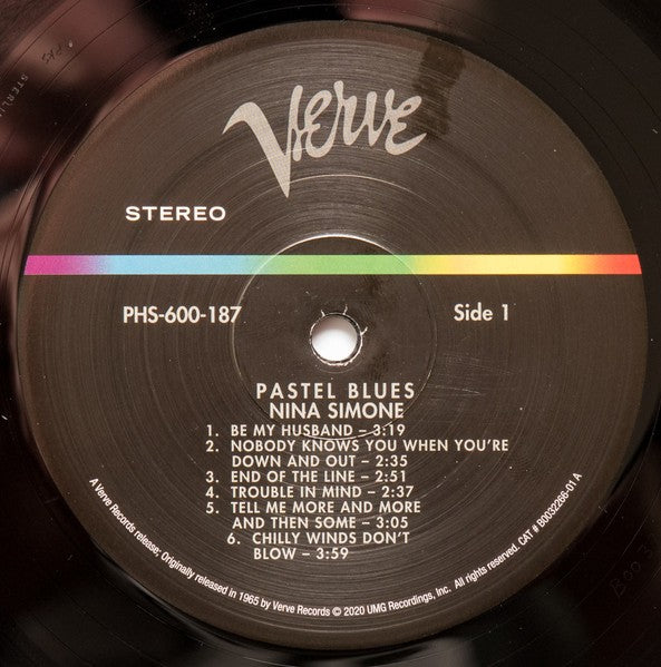 Nina Simone – Pastel Blues (LP Vinyl) Vinyl Record