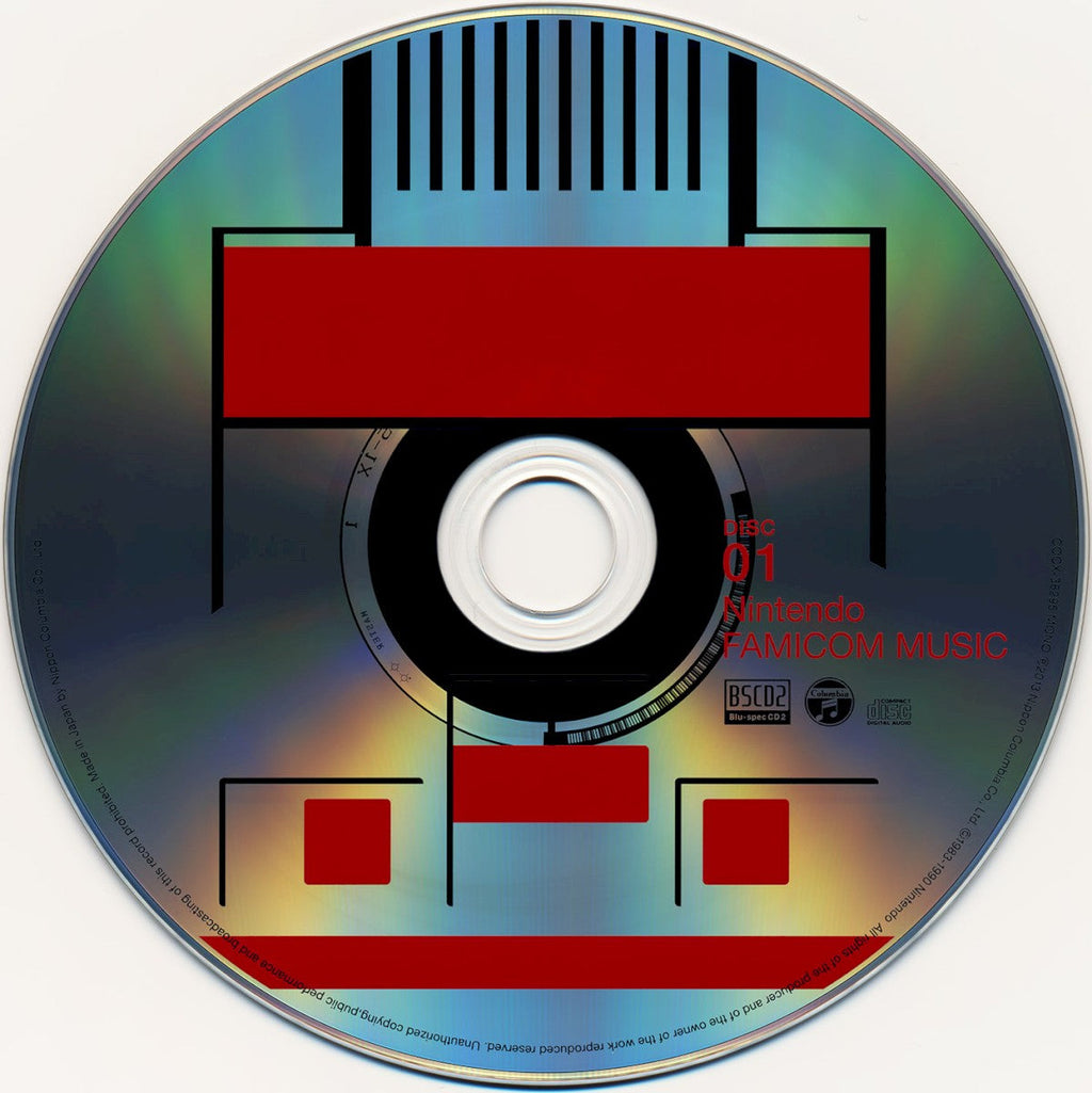Nintendo Famicom - Original Soundtrack Music CD