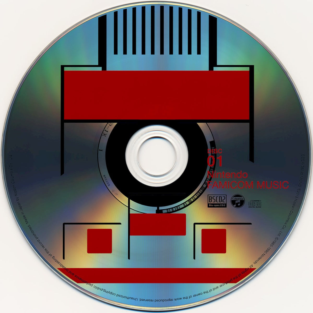 Nintendo Famicom - Original Soundtrack Music CD