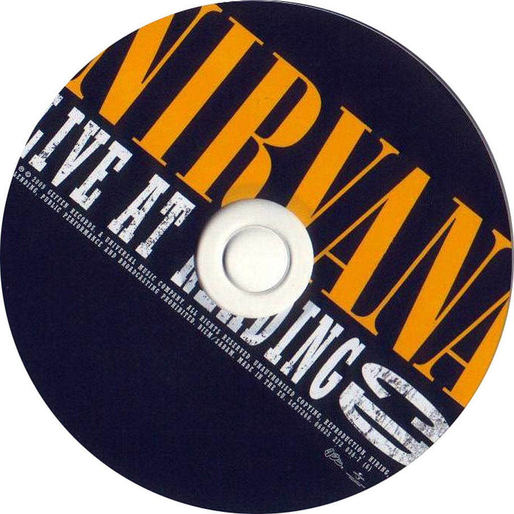 Nirvana – Live at Reading Music CD