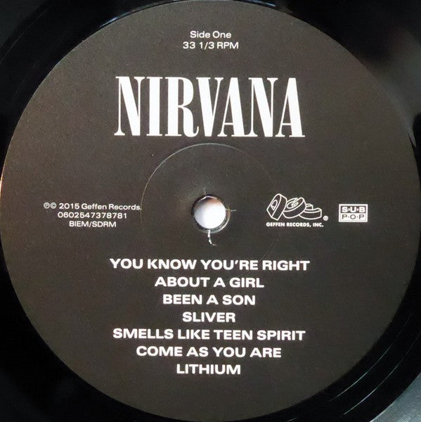 Nirvana – Nirvana (LP Vinyl) Vinyl Record