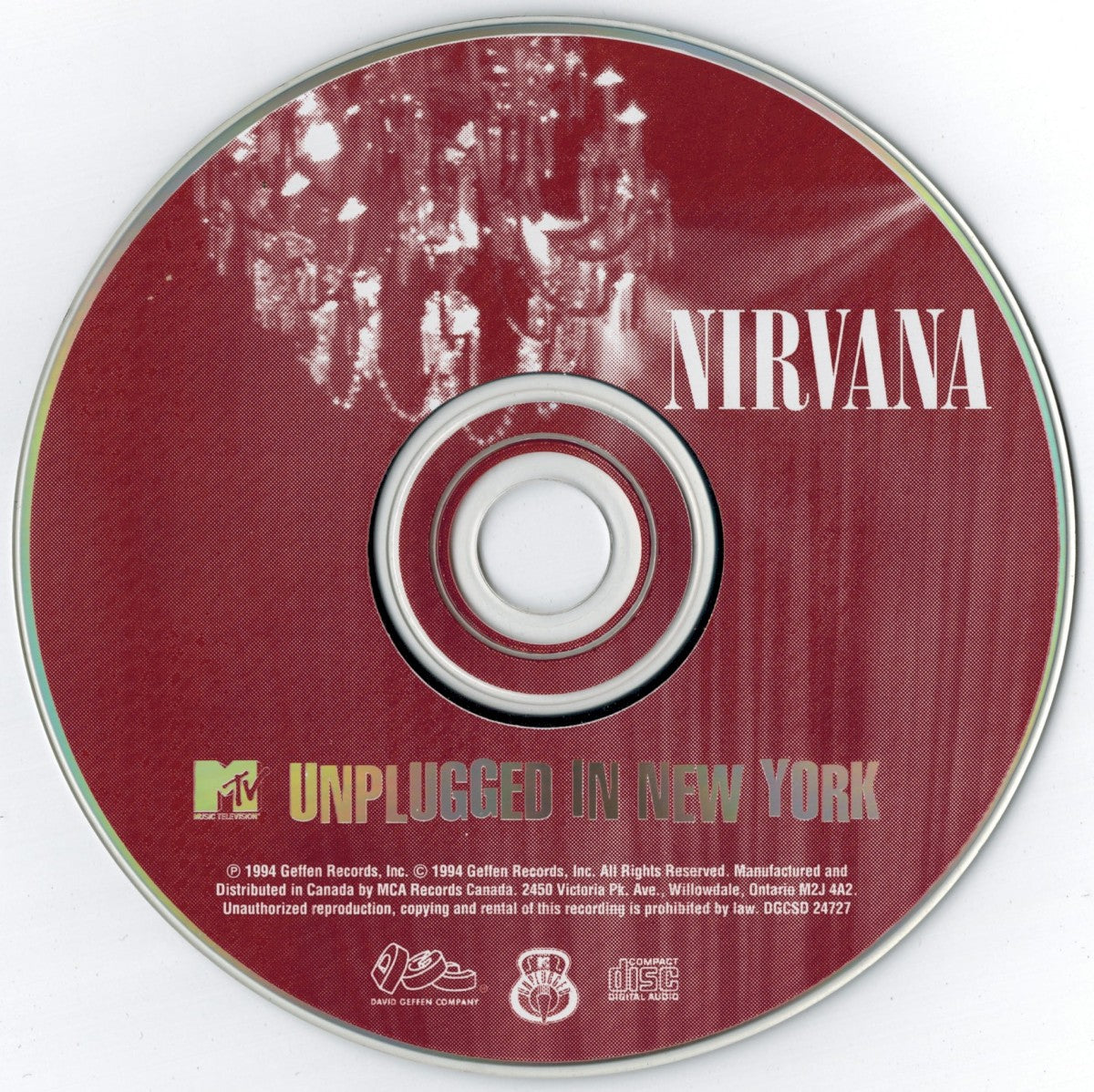 Nirvana – Unplugged in New York Music CD